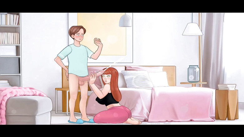 Hentai World: Секс-мейт приходит к сводной сестре и кончает
