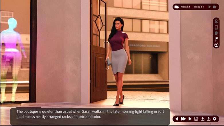 Johannes Gaming: Whispers de Desire - Calea Faithfull 15 Sarah s-a dus să cumpere...