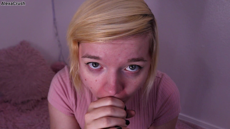 AlexaCrush: Deepthroat och munkavle