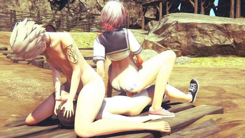 Yaoitube: Yaoi Femboy - Jin den sexiga femboy suger en stor kuk...