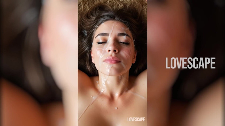 Lovescape: Country Farm Girl Barn-fucked Raw &amp; Rough