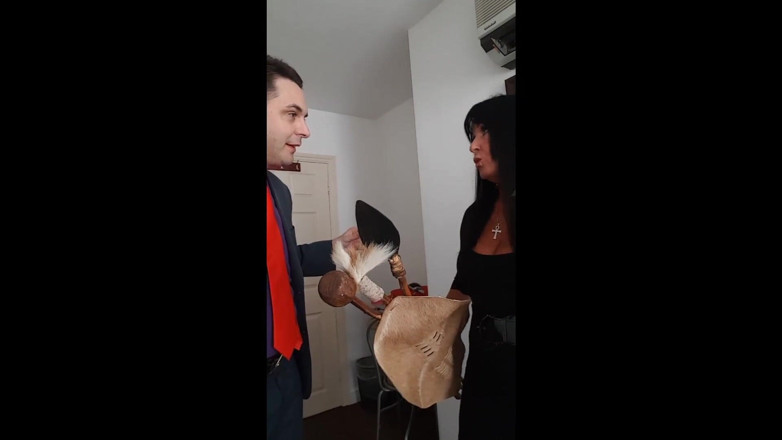 Andrea Dipre Channel: Donna Africa's voeten spelen met de pikken van Andrea Dipre