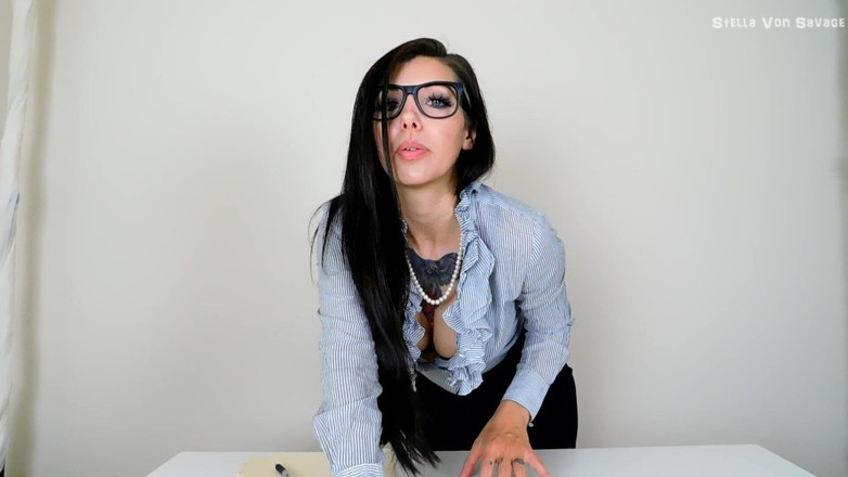 Stella Von Savage: Misslyckad befordran - Office Sph JOi
