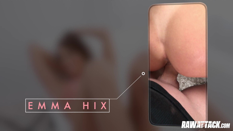 Raw Attack: Emma Hix reçoit un double creampie en POV partagé