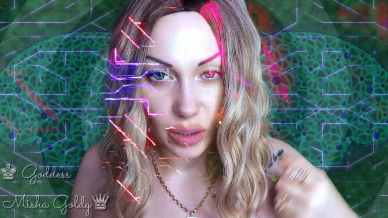 Goddess Misha Goldy: Reprogrammation de cerveau envoûtant ! Gâchettes ASMR chuchotant et fixation de...