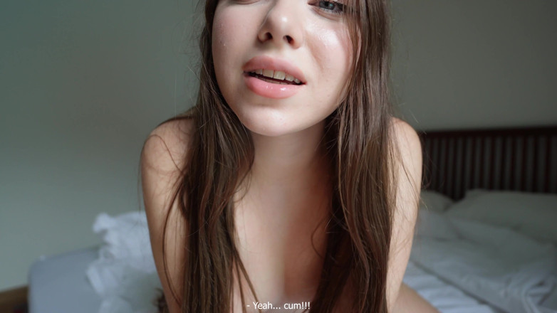 Arina_Love: Joi tóc nâu tóc dài và kiểm soát thủ dâm