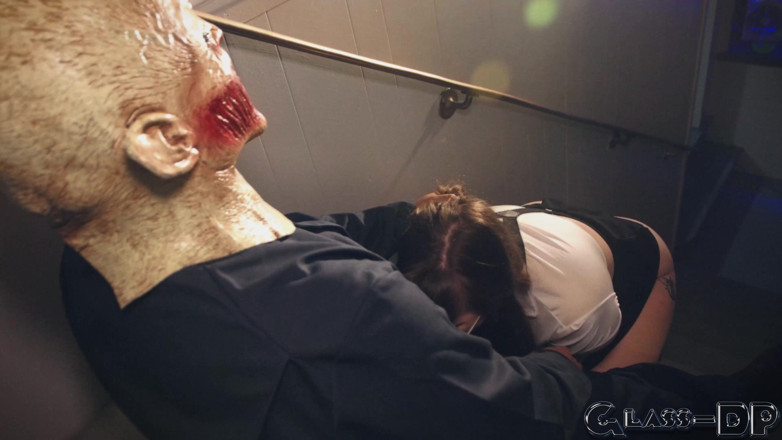 GLASSDP: Halloween - puta folla a tramposa vestida como un monstruo