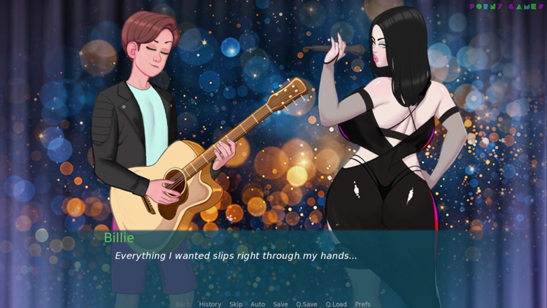 Porny Games: Sexnote oleh Jamliz 0.25 - Seks sepanjang malam dengan penyanyi bertetek besar 4