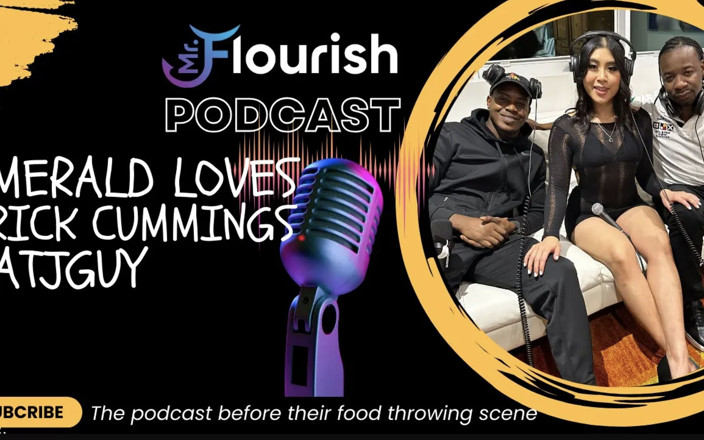 Mr Flourish Live: Mrflourish Podcast feat adult star emerald ama