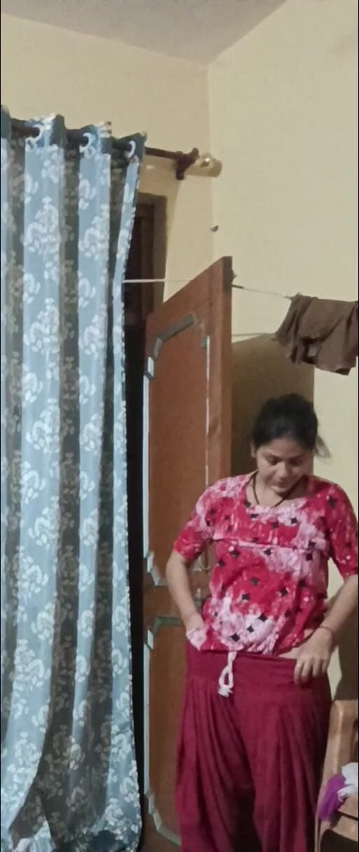 sashaa: सुंदर भाभी रात पोशाक परिवर्तन