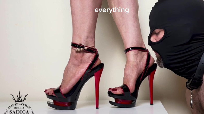 Imperatriz MBella sadic: Lick the Feet of Empressbellasadica, It's Only for That