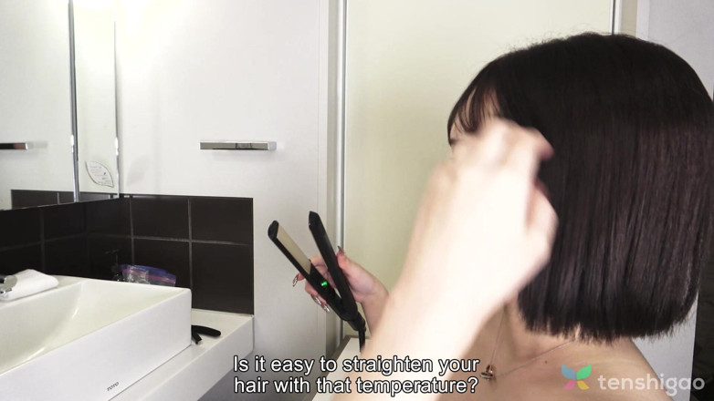 Tenshigao Backstage: Hana Kawamura Za kulisami