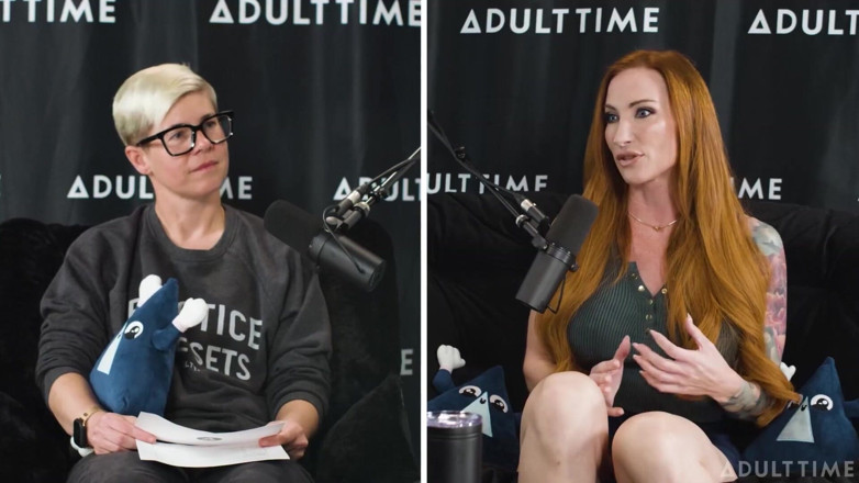 Adult Time Podcast: Sophia Locke si myslí, že dopadení mimozemšťana by bylo sexy?! čas pro...