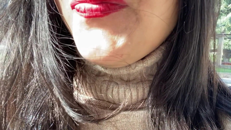 Luzyann: Arriesgado chorro al aire libre