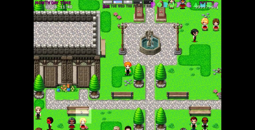 Porny Games: Mijn nieuwe leven: vernieuwing - wat poesje slijpen op de kast (18)
