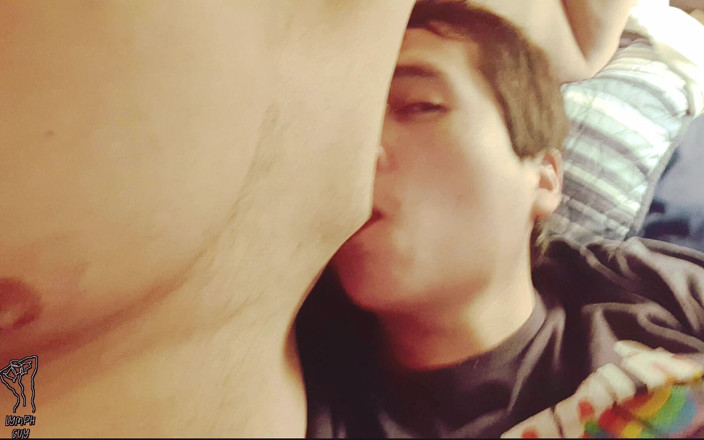 Lymph Guy: Mature Stepdaddy Lets Latino Boy Suck on Nipples