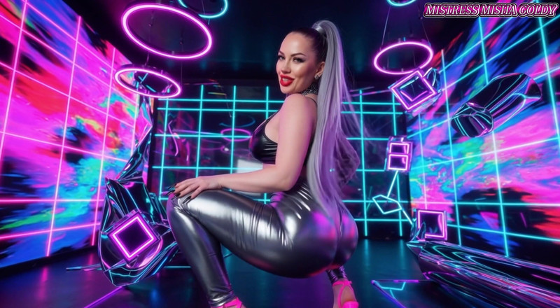 Goddess Misha Goldy: Můj zadek ti úplně leze do hlavy