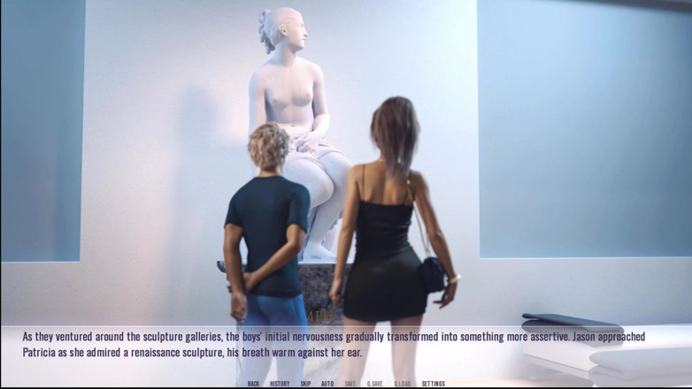 Johannes Gaming: Sophia Parker desires - 1 die museumsnacht wird wild
