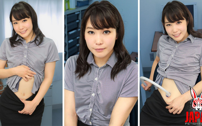 Japan Fetish Fusion: Vyčištění pupku Nastaví oheň v kanceláři s Yui Kasugano