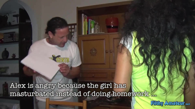 Filthy Amateur: Orgy with stepmom whore and stepdaughter! (Role playing group sex)
