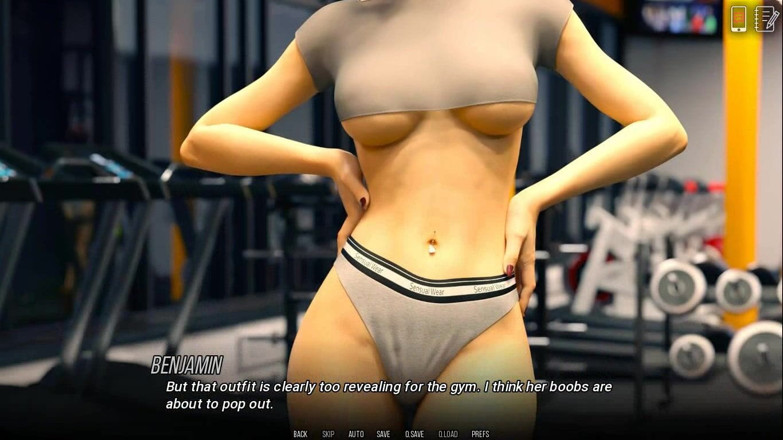 Dirty GamesXxX: Universitas masalah: gadis bugar seksi di gym ep 5
