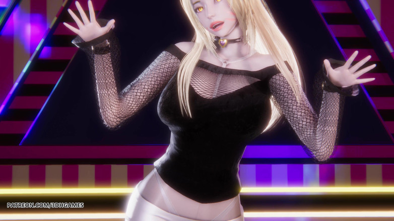 3D-Hentai Games: [mmd] Sistar - Berühre meinen körper Ahri sexy striptease Liga der...