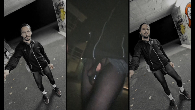 kinkygaynudist: Promeneur De Nuit