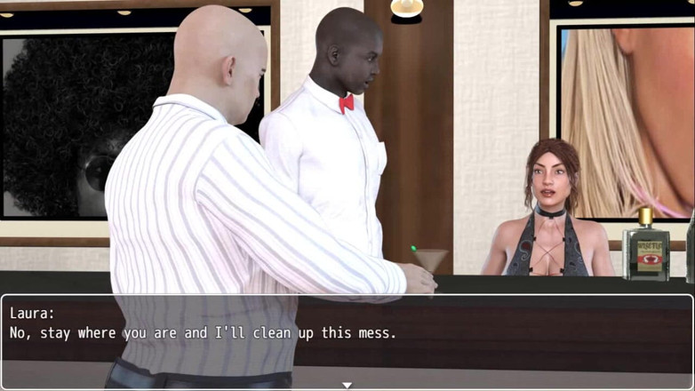 Dirty GamesXxX: Laura, wellustige geheimen: vrouw haar man en grote zwarte lul...