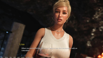 Dirty GamesXxX: The Grey Dream: Dinner with the Hottie - Episode 3