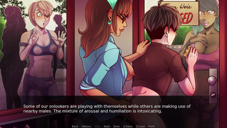 Tranny Games: Futa Dom World - bahagian 6