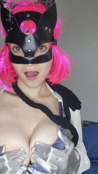 Laisse-moi Séduire Par Mes Seins Pendant Que Je Me Masturbe Avec Mon Masque De Minou