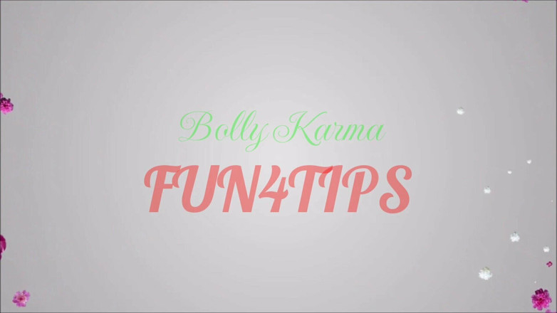 Bolly Karma: Вона підняла красиву сукню, щоб засвітити свою тугу дупу