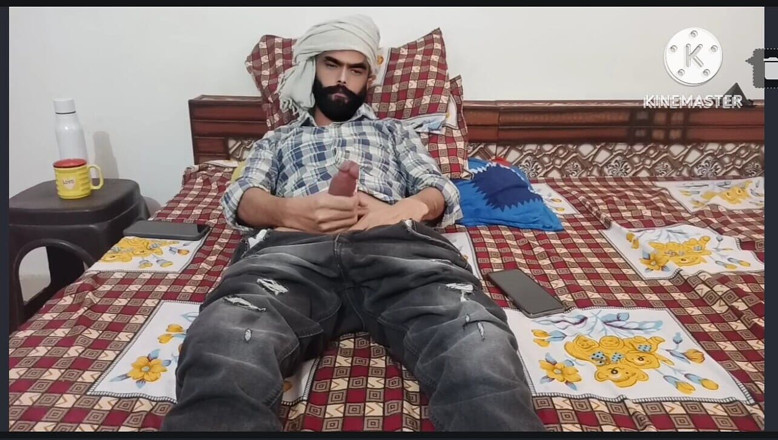Desi__Panda: Ragazzo gay indiano con un grosso cazzo mostruoso si masturba