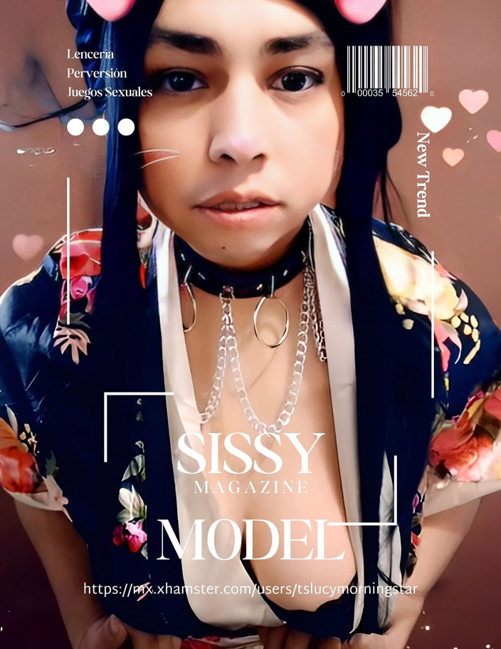 Ts Lucy Morningstar: Ts Lucy和怪物假阳具