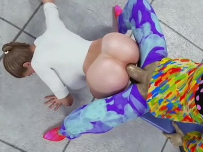 SexxyAnime: Con il clown nella metropolitana