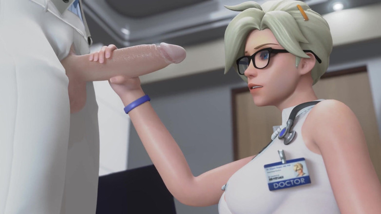 Velvixian 3D: Overwatch Mercy - sụt cu x thổi kèn