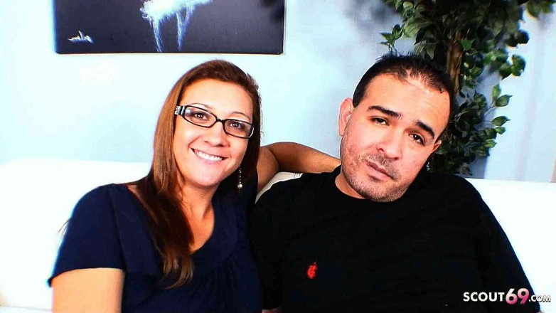 Full porn collection: Real pareja amateur recogida y seducida para el primer casting...