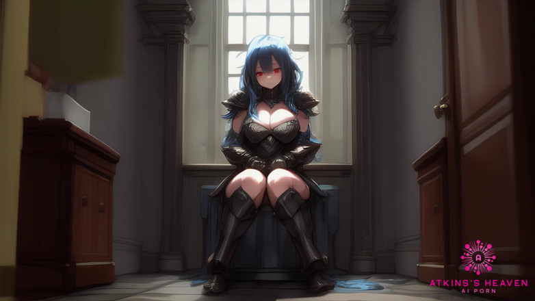 Atkins Heaven: Dark Knightess nyepong kontol tengah malam