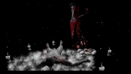 Vam-X-Prod: Un demonio que te quiere bien - halloween especial - vam
