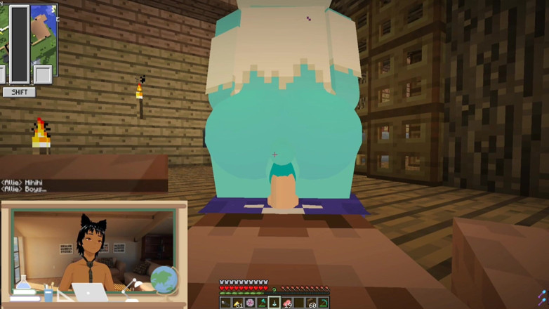 Manor Cookie: Minecraft Jenny Mod Allie adlı bir cin çağırıyor ve gırtlağına kadar...
