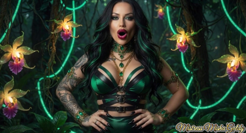 Goddess Misha Goldy: Définir des commandes pour des kinks profonds qui vous posséderont...