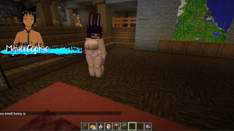 Manor Cookie: Minecraft figura - n mencoba beberapa model baru seperti wanita seksi...