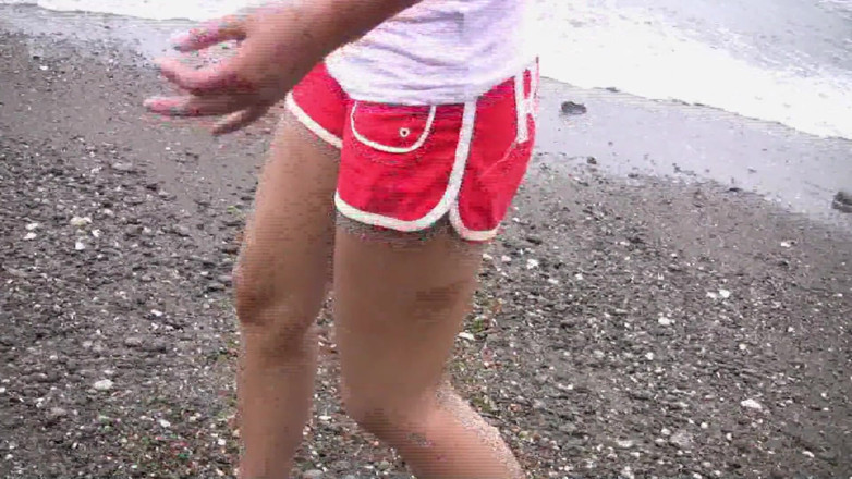 Asian X: Horny Hairy Asian Cunt Rubbed with Cum