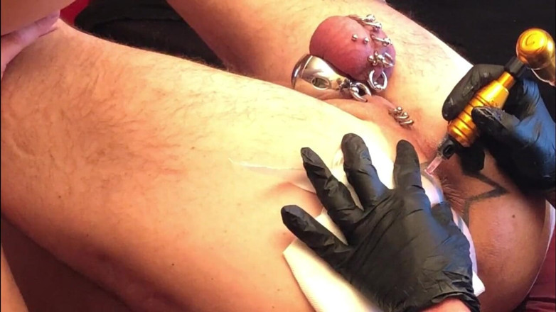 Dominatrix Frida: Kontgat ster tattoo
