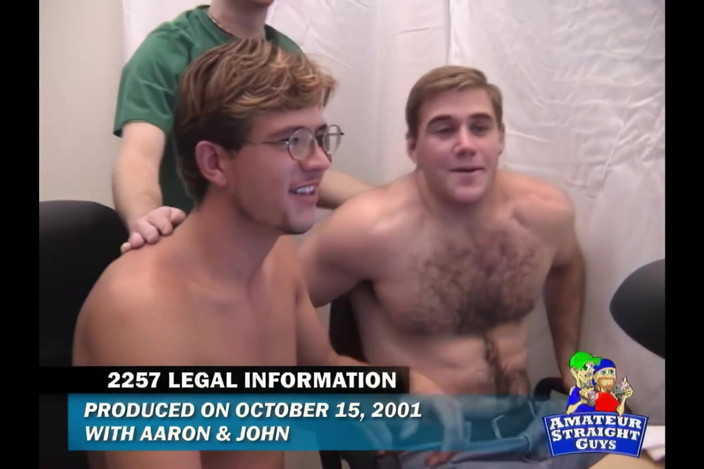 Jay's Amateur Straight Guys: Прямолинейный паренек трахает в задницу 101!  Пять горячих видео!