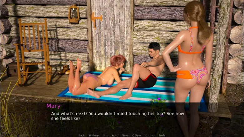 Dirty GamesXxX: Dusklight manor: gostosas nadando no lago ep 60