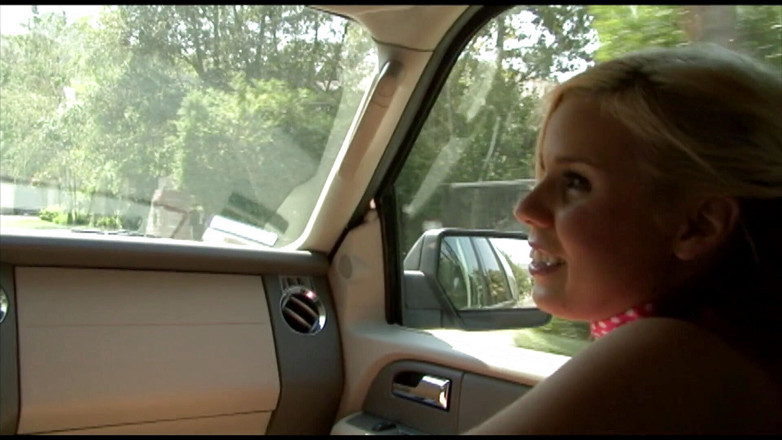 Public Pickup: Busty blonde bitch fucked hard until cum sprayed her boobs