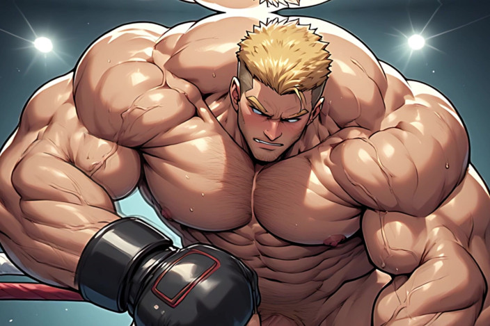 Erotic Man: Ken Masters Naked Fighter (ai)