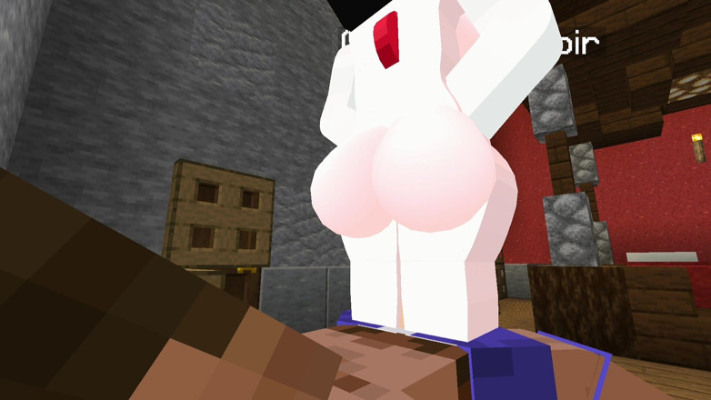 Manor Cookie: MineCraft Jenny Mod фапкрафт встреча Гардевуар, готесс Домми Мачеха Гардевуар, и она называет нас хорошими, снимает нас и сосет Di