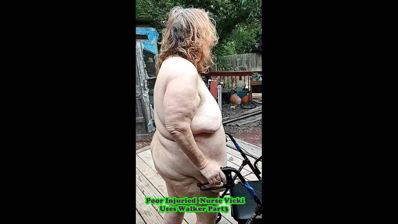 BBW nurse Vicki adventures with friends: Бідна медсестра Вікі, частина 3